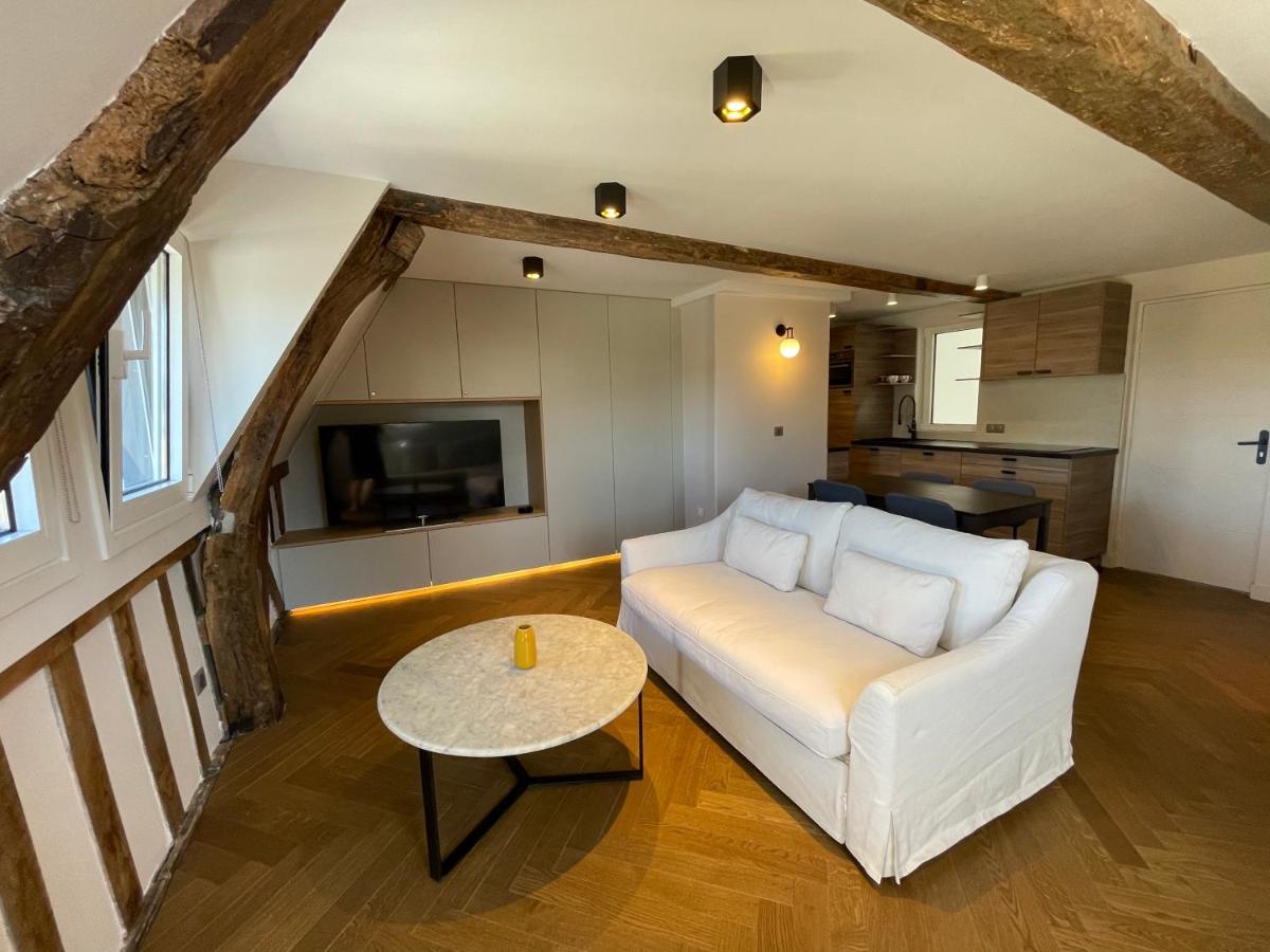 Appartement les hirondelles Honfleur Extérieur photo
