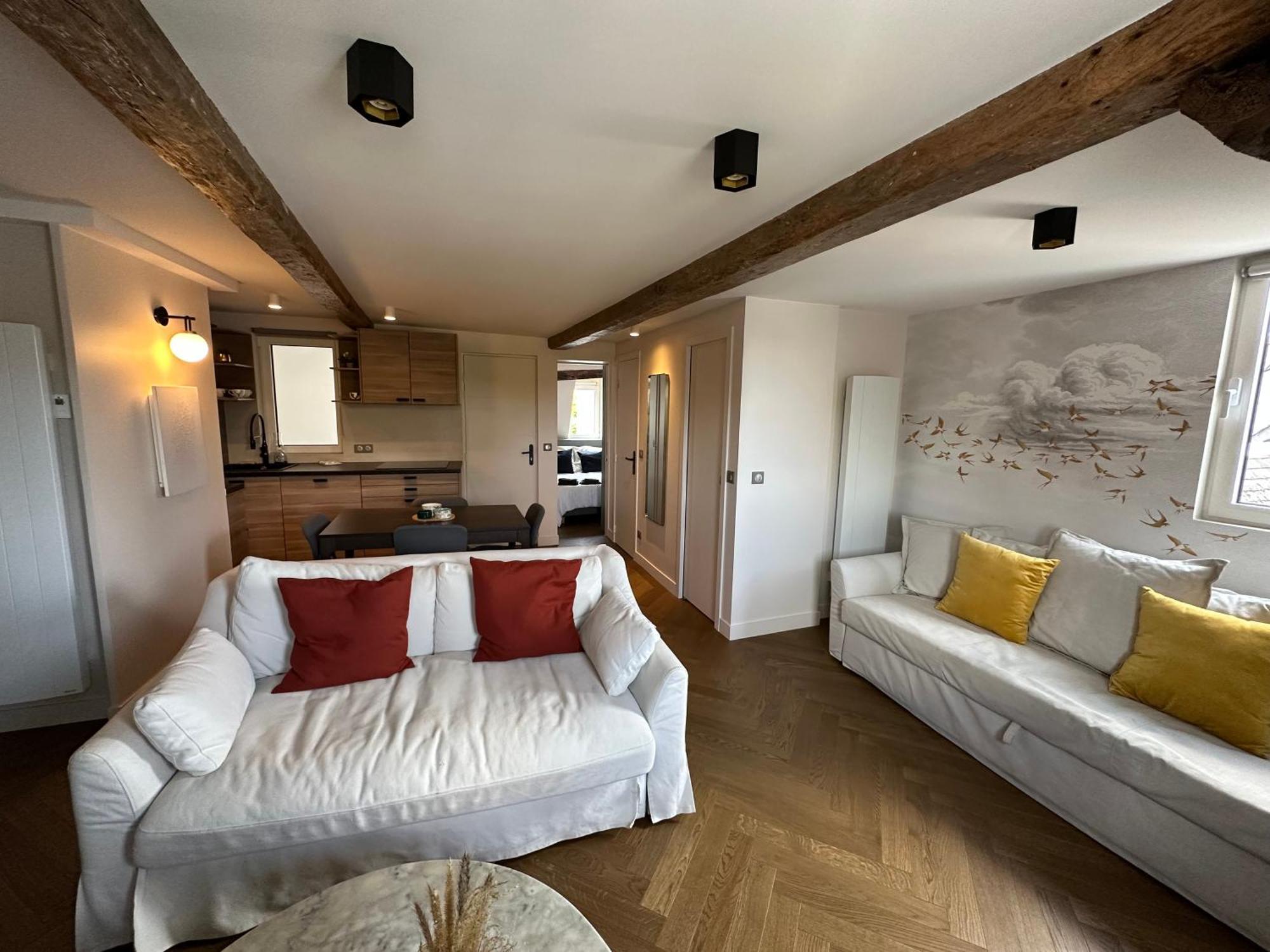 Appartement les hirondelles Honfleur Extérieur photo