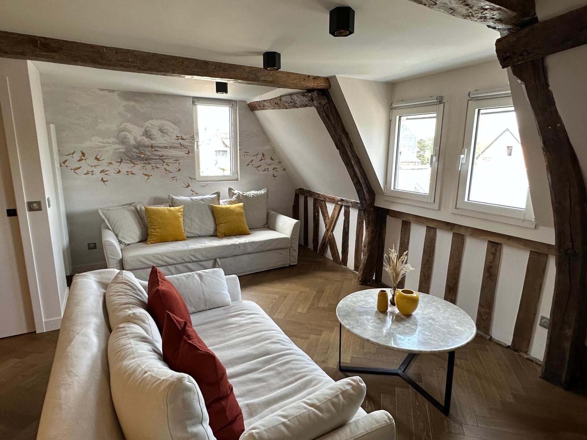 Appartement les hirondelles Honfleur Extérieur photo